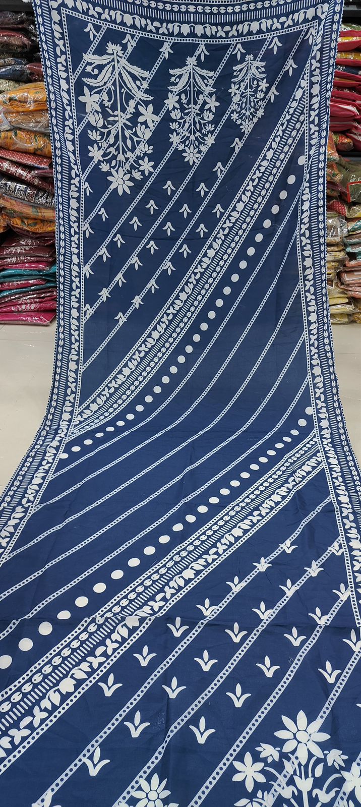Dubai Lady By Fvd Pure Muslin Printed Kurti With Bottom Dupatta Wholesale Shop In Surat
